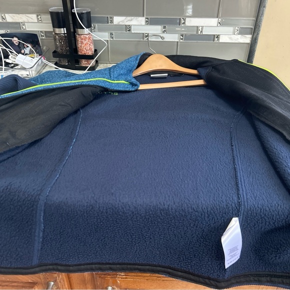 Spyder Outbound Jacket Men full zip Fleece Lined Heavy winter  ski sweater L - Picture 6 of 7